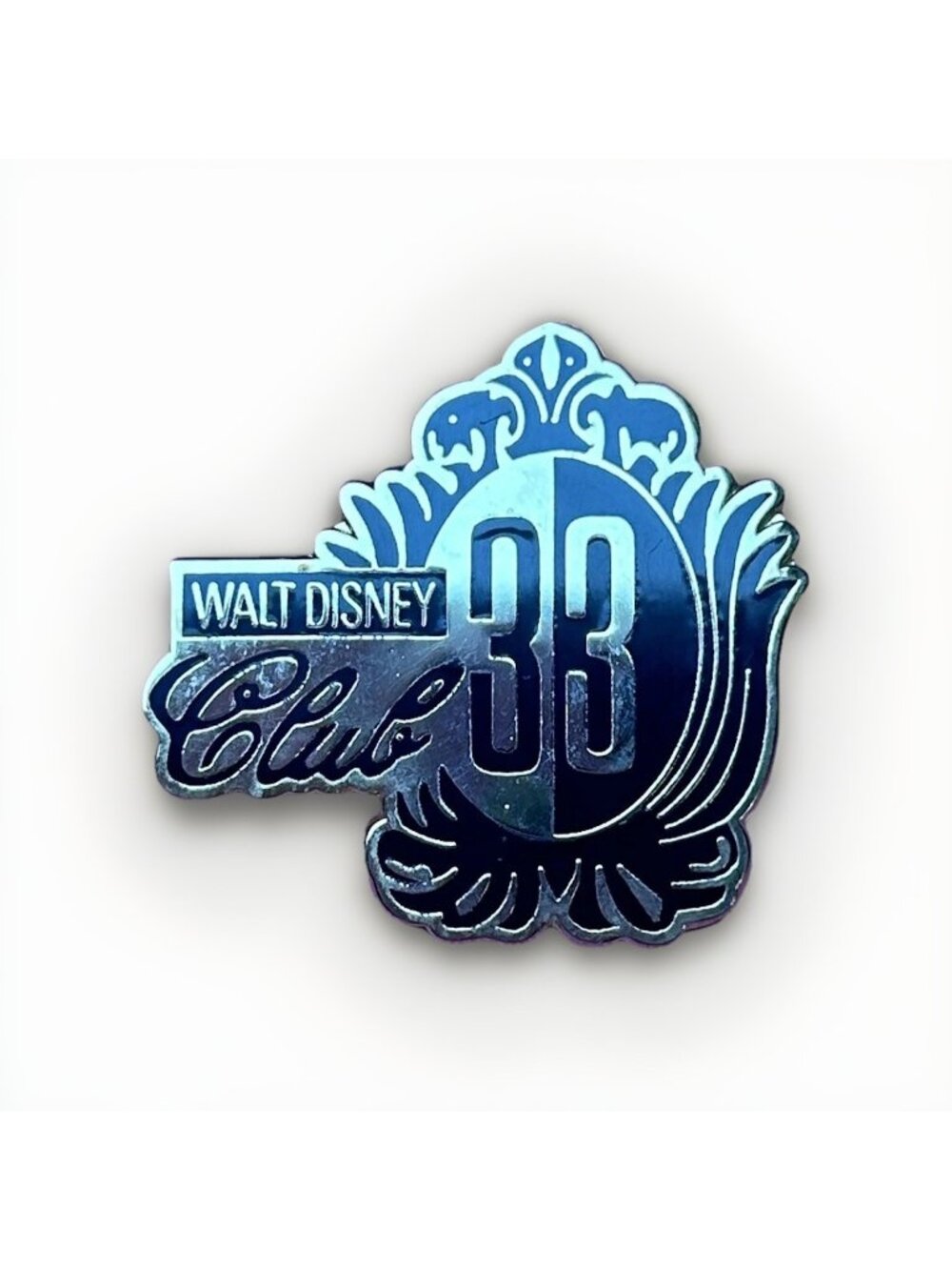 Walt Disney Club 33 Pin 1987 30 Year Anniversary Error Pin Trading Rare Vintage